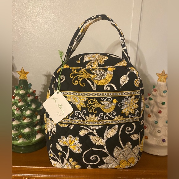 Vera Bradley Handbags - Vera Bradley Lets Do Lunch insulated lunch bag retired Yellow Bird pattern